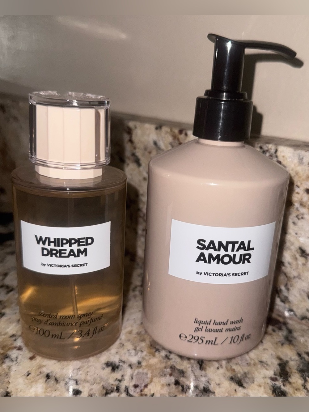 New never used Victorias Secret Santal Amour hand soap Whipped Dream room spray